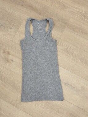 BLUECRUSH | Grey Racerback Tank Top